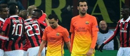 Liga Campionilor: Milan a obtinut o victorie mare in fata Barcelonei
